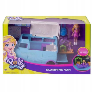 POLLY POCKET- Doll Polly Pocket Camper Camping FTP74
