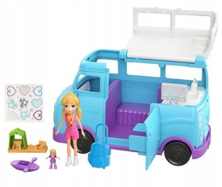POLLY POCKET- Polly Pocket Pocket Camper Gampering FTP74