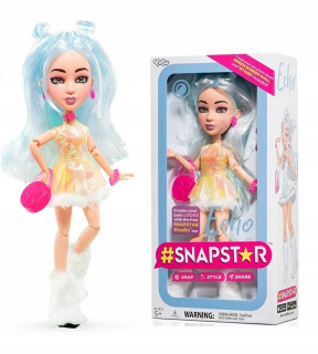 SnapStar Bábiky - Bábika snapstar echo s príslušenstvom nové #snap