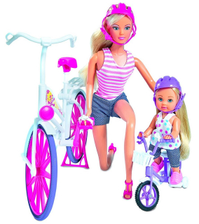 STEFFI bábika - Steffi evi bábika Bike Ride + Príslušenstvo