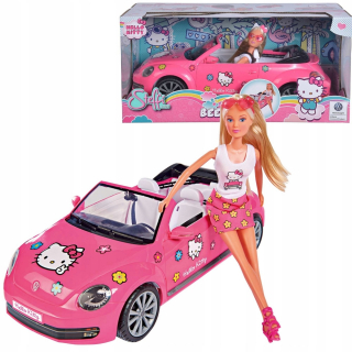HELLO KITTY STEFFI Ahoj Kitty + Cabriolet Volkswagen VW