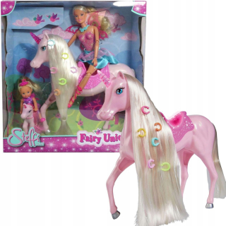 STEFFI bábika - Steffi bábika a evi víly s Unicorns Simba