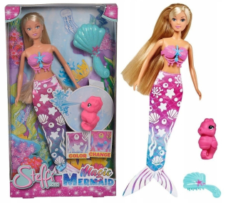 STEFFI bábika - Steffi bábika Magic Mermaid mení farbu Simba