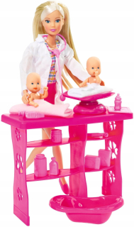 STEFFI bábika - STEFFI Pediaterský lekár 2 Bobasy Access. Simba