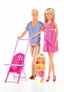STEFFI bábika - Steffi Doll - Rodina 3200