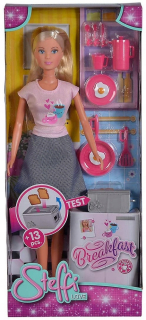 STEFFI bábika - Steffi Doll (Bábika) ponúka raňajky 573-3461