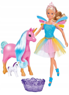 STEFFI bábika - Steffi steffi bábika víla s Unicorn tehotná