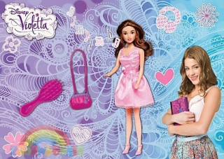 STEFFI bábika - Violetta Doll Singing s prísadami