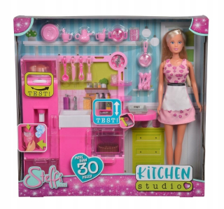 STEFFI bábika - Steffi Dolls Set Simba Kitchen