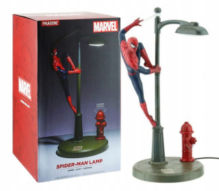 SPIDERMAN - 3D lampa Spiderman LED svietidlo Obrázok Marvel 34 cm