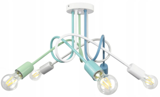 Stropná lampa do detskej izby - Stropná lampa Luster Pastel Laffoner Loft
