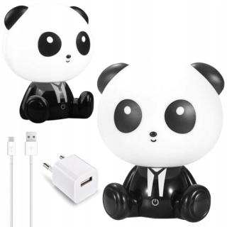 BATMAN - NoCna Desktop Lampa pre deti Panda Teddy Bear Miesiu