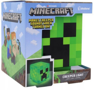 MINECRAFT  - MINECRAFT 3D CREEPER LAMP 100% ORIGINAL