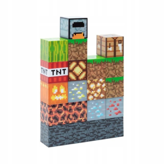MINECRAFT  - Minecraft Lamp Nočné bloky 3D Original