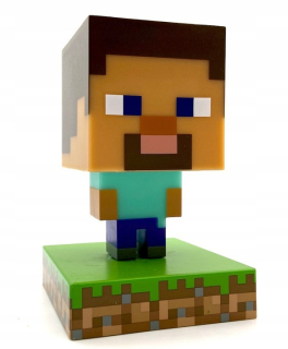 MINECRAFT  - Minecraft Steve Icons Lamp License