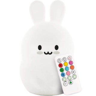 BATMAN - Nočné svietidlo Kids Color Rabbit LED Silikón