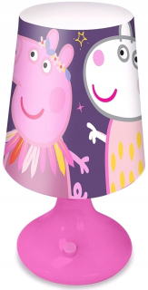 Pepa Pig - Nočné svietidlo Pras Peppa Pink Pink