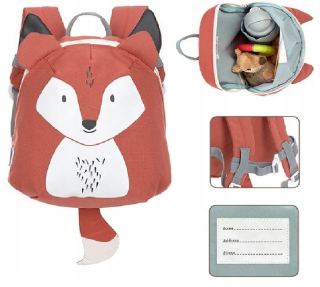 Detský batoh - Lassig Mini Backpack O priateľov Lisky Lisk