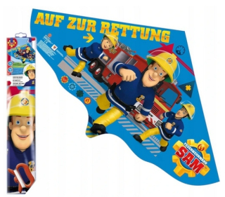Požiarnik Sam - KITE GUNTHER FIREFIGHTER SA SA SA S KRÁTOM PRE DETI