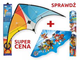 PAW Patrol - Kite Wolf Eagle + Kite Dog Patrol Disney