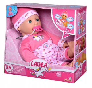 STEFFI bábika - Laura s náboje 38cm, Simba