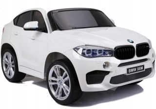 McQueen - Lean Cars Auto Na batérii Nový BMW X6M Biela