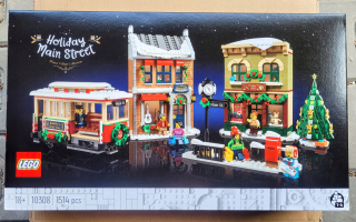LEGO 10308 Vianočná hlavná ulica + zadarmo