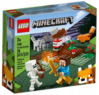 MINECRAFT - Lego 21162 Minecraft Steve so zlatým mečom