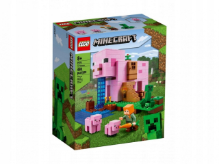 MINECRAFT - Lego 21170 Minecraft Dom v tvare lego prasa