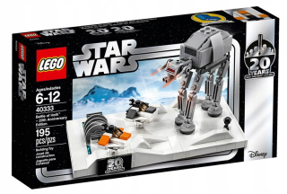 STAR WARS - LEGO 40333 Micromodel Battle for Hothh New