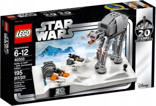 STAR WARS - Lego 40333 Star Wars Bitka o výročie Hoth Edition
