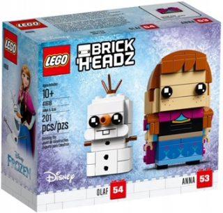 Elsa Frozen - LEGO 41618 Brick Headz Anna a Olaf