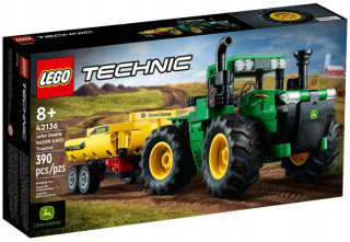 Stavebnica LEGO Technic - LEGO 42136 Technic Traktor John Deere 9620R