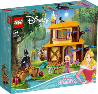 LEGO 43188 DISNEY PRINCESS LEŚNA CHATKA AURORA
