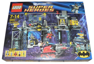 BATMAN -  Lego 6860 - Super Heroes - BatCave --- Nový!