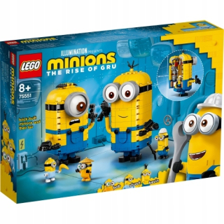 Mimoni - LEGO 75551 Minions Minions z podložiek ich hniezda