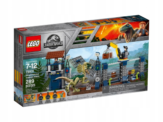 Jurský svet - LEGO 75931 JURSSIC DILOFOSAUR ATTLATHY NA POSTER