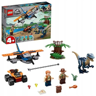 Jurský svet - LEGO 75942 Jurský svet Velocairaptor: poslanie ratu
