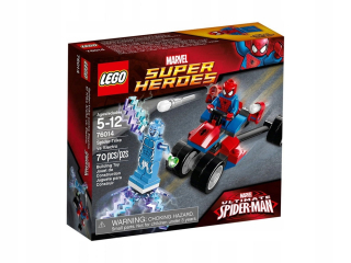 LEGO Marvel Super Heroes 76014 - Spiderman vs Electro Trojkolka