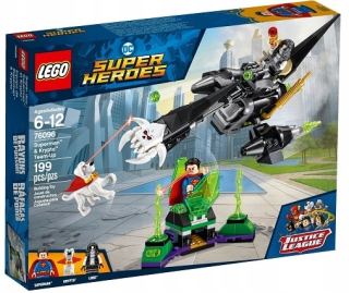 Superman - Lego 76096 Superman a Crypto kombinujú sily