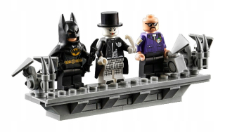 BATMAN -  LEGO 76161 BATWING SH607 BATMAN 3 Čísla + stojan