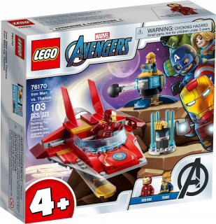 LEGO 76170 Super Heroes Iron Man proti Thanos