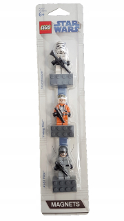 STAR WARS - Lego 852553 Nové 3 magnety s Star Wars