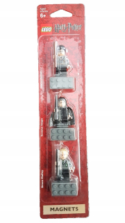 HARRY POTTER - Lego 852983 Nový 3 magnet s údajmi Harryho Pottera