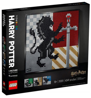 HARRY POTTER - Lego ART 31201 Harry Potter Head Rokfort, LEGO