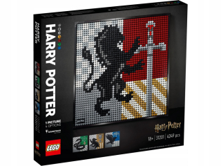 HARRY POTTER - Lego Art - Harry Potter Head Rokfort 31201