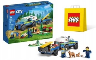 LEGO City 60369 Výcvik policajných psov v teréne