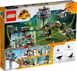 LEGO BLOCKS JURSKÝ SVET TERIZINOSAURI ÚTOČIA NA GIANTOSAUROV