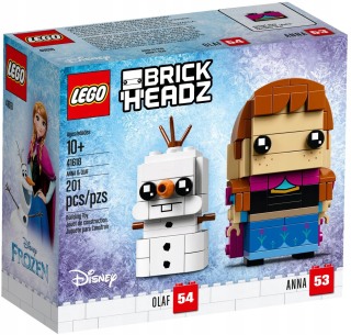 Elsa Frozen - Lego Brick Headz Anna I OLAF 41618