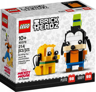 Káčer Donald - Lego Brickheadz 40378 Goofy a Pluto Nový